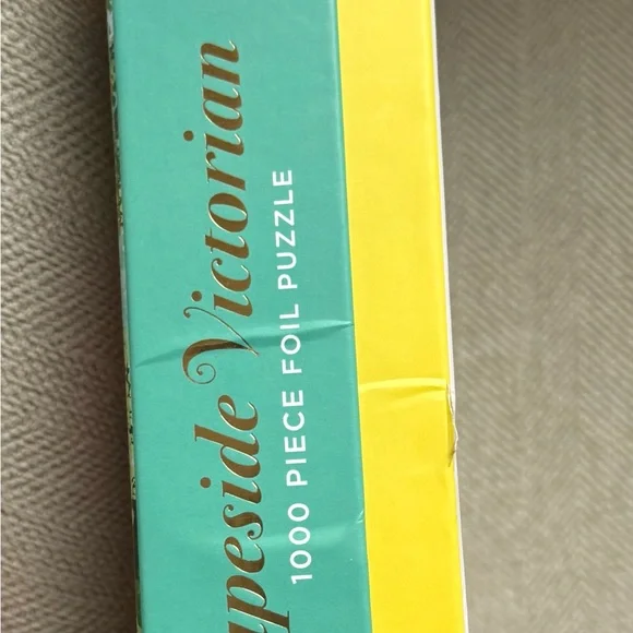 Galison Capeside Victorian 1000 Piece Foil Puzzle by Joy Laforme Complete - Picture 4 of 6